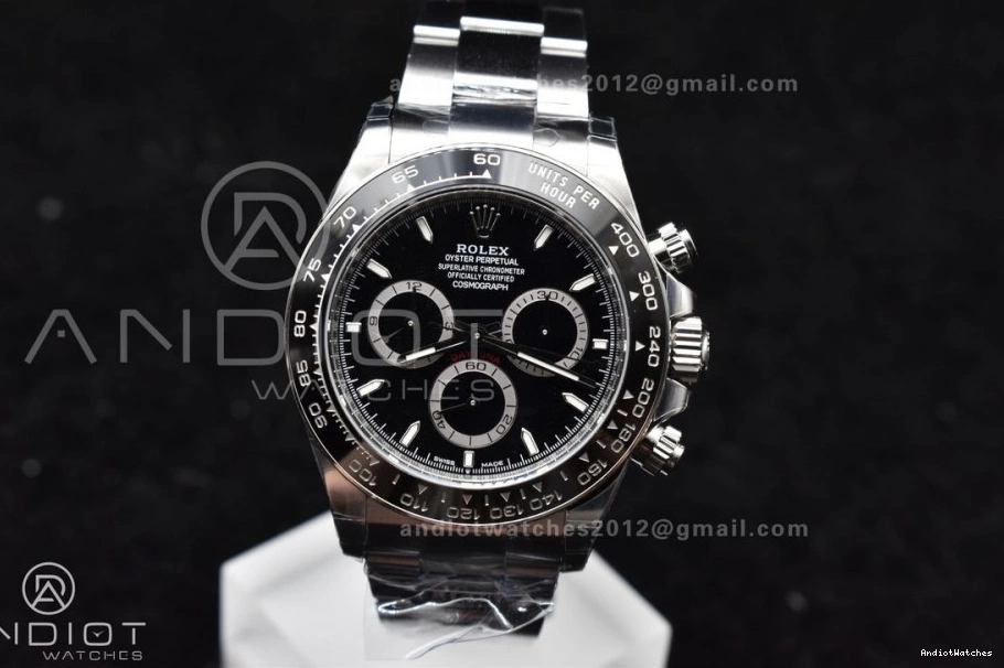 On 126500 BTF 1:1 Black SS Steel 777 Dial Bracelet DD Daytona 904L Best TechFriendly Edition 1113